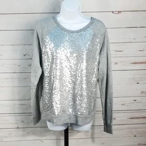 womens glitter sweatshirt